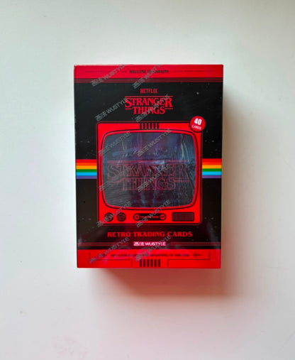 Stranger Things Wustyle Retro Display Card Box Sealed