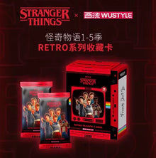 Stranger Things Wustyle Retro Display Card Box Sealed