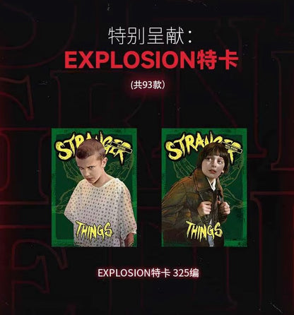 Stranger Things Wustyle Retro Display Card Box Sealed