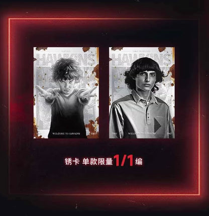 Stranger Things Wustyle Retro Display Card Box Sealed