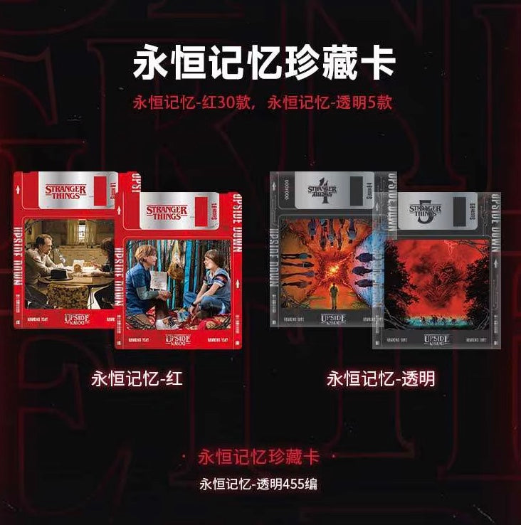 Stranger Things Wustyle Retro Display Card Box Sealed