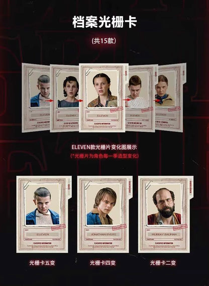 Stranger Things Wustyle Retro Display Card Box Sealed
