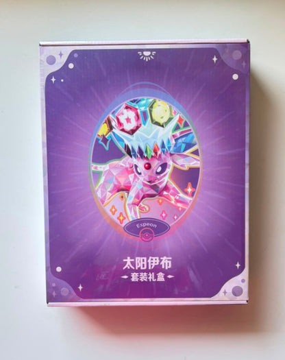 Pokemon CSV9.5 Terastal Gathering Espeon Gift Box Simplified Chinese Display Card Box Sealed