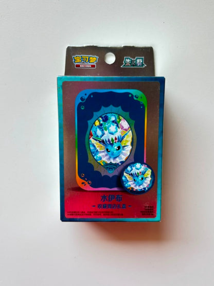 Pokemon CSV9.5 Terastal Gathering Tin Set Gift Box Simplified Chinese Display Card Box Sealed