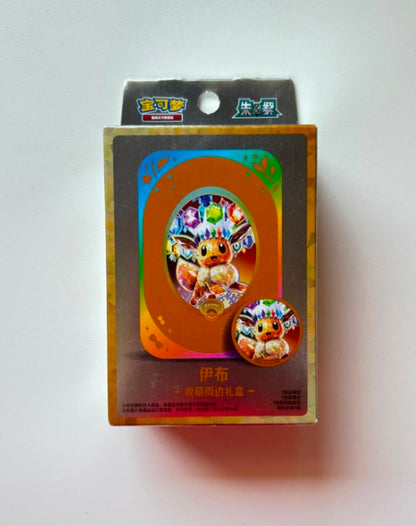 Pokemon CSV9.5 Terastal Gathering Tin Set Gift Box Simplified Chinese Display Card Box Sealed