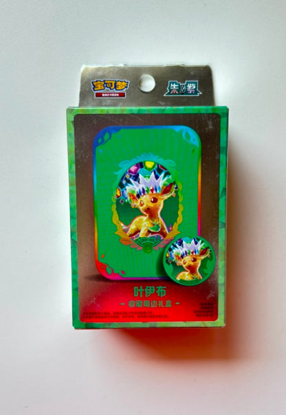 Pokemon CSV9.5 Terastal Gathering Tin Set Gift Box Simplified Chinese Display Card Box Sealed