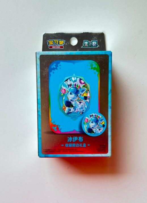 Pokemon CSV9.5 Terastal Gathering Tin Set Gift Box Simplified Chinese Display Card Box Sealed