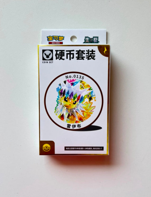 Pokemon CSV9.5 Terastal Gathering Coin Set Gift Box Simplified Chinese Display Card Box Sealed