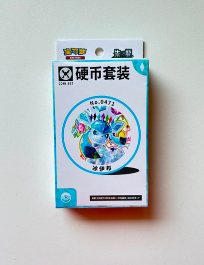 Pokemon CSV9.5 Terastal Gathering Coin Set Gift Box Simplified Chinese Display Card Box Sealed