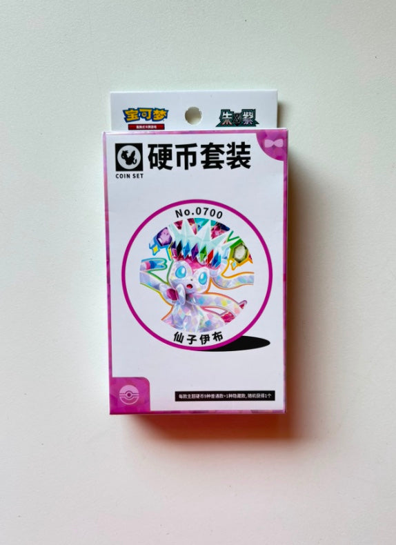 Pokemon CSV9.5 Terastal Gathering Coin Set Gift Box Simplified Chinese Display Card Box Sealed