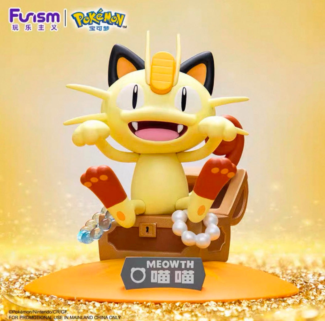 Pokemon Meowth Funism Mini Prime Figure 16cm