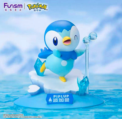 Pokemon Piplup Funism Mini Prime Figure 16cm