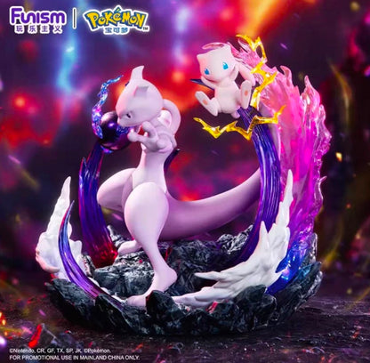 Pokemon Mew and Mewtwo Good Buddy Funism Prime Figure 28cm