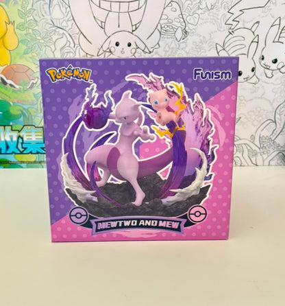 Pokemon Mew and Mewtwo Good Buddy Funism Prime Figure 28cm