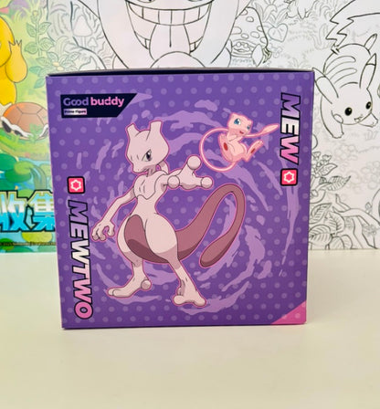 Pokemon Mew and Mewtwo Good Buddy Funism Prime Figure 28cm