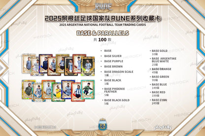 Playfully Argentina Rune 2025 Display Card Box Sealed