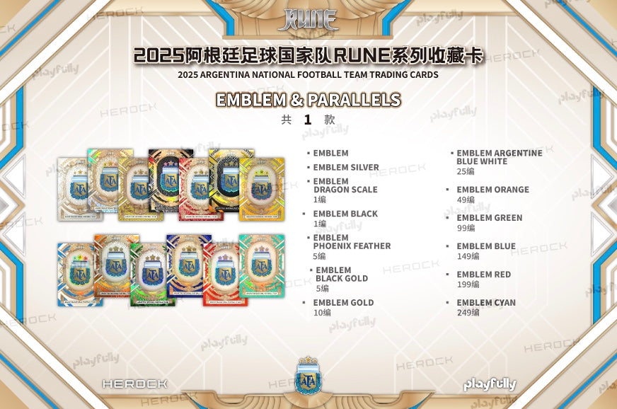 Playfully Argentina Rune 2025 Display Card Box Sealed