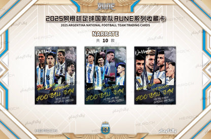 Playfully Argentina Rune 2025 Display Card Box Sealed