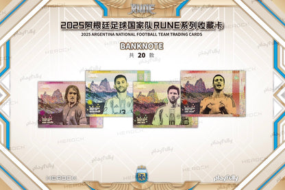 Playfully Argentina Rune 2025 Display Card Box Sealed