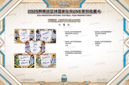Playfully Argentina Rune 2025 Display Card Box Sealed