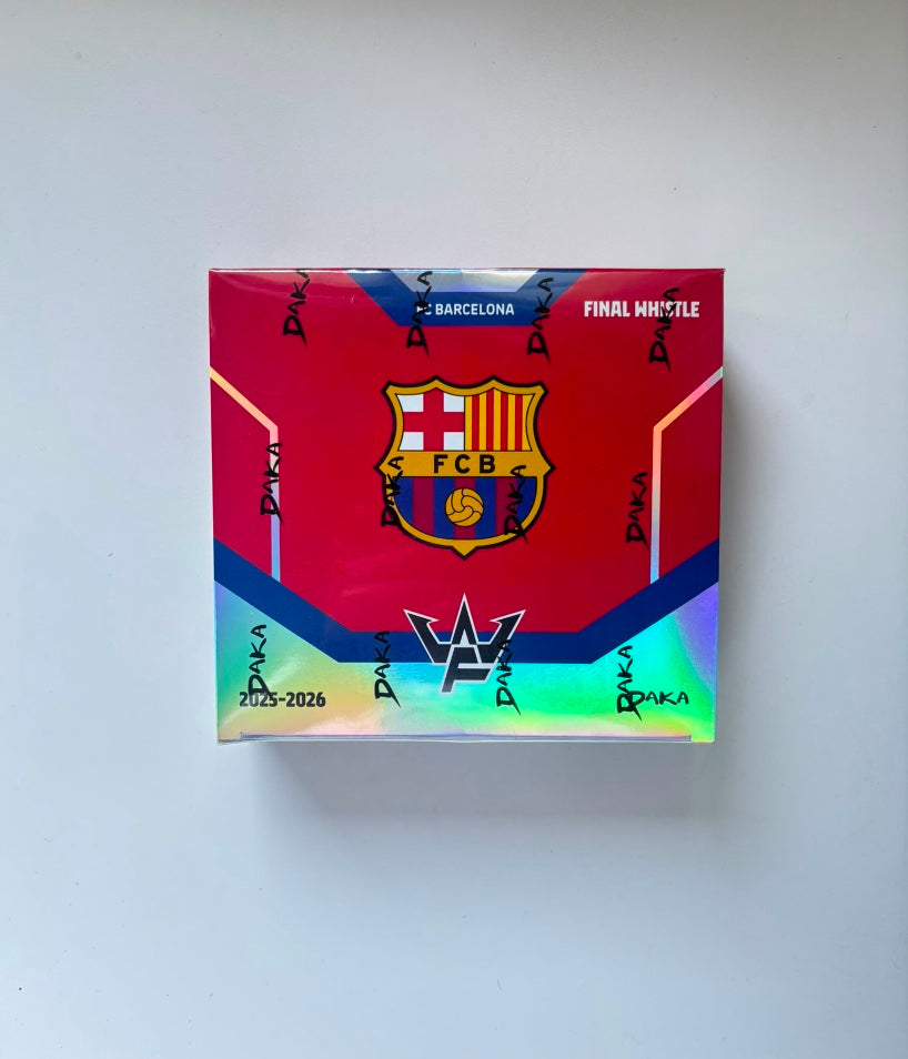 Daka Barcelona Final Whistle 2026 Display Card Box Sealed