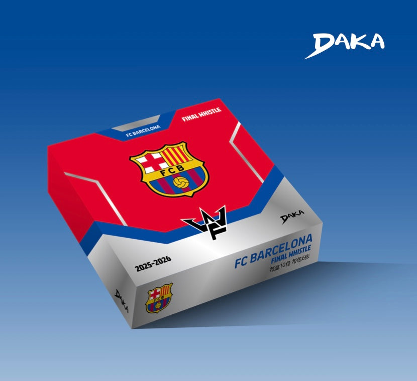Daka Barcelona Final Whistle 2026 Display Card Box Sealed