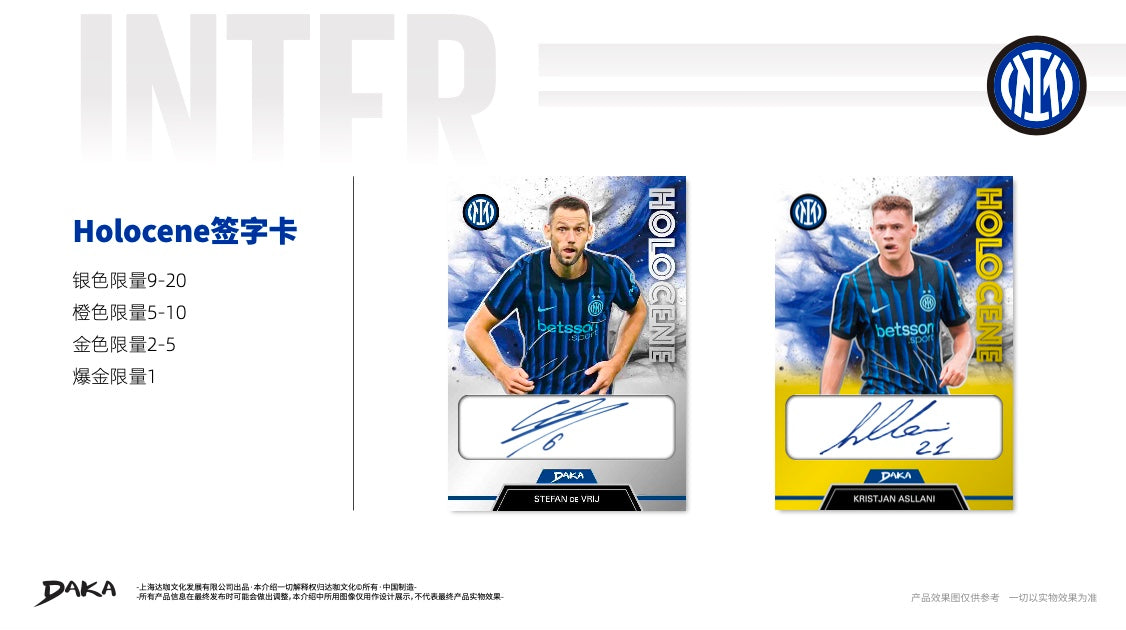 Daka Inter One & Two 2026 Display Card Box Sealed