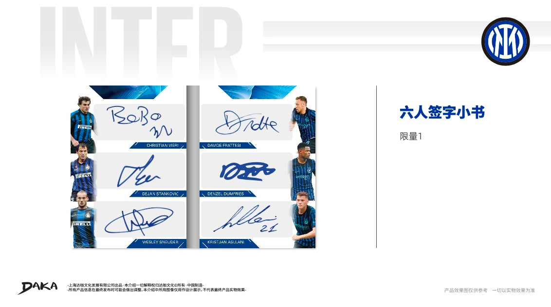 Daka Inter One & Two 2026 Display Card Box Sealed