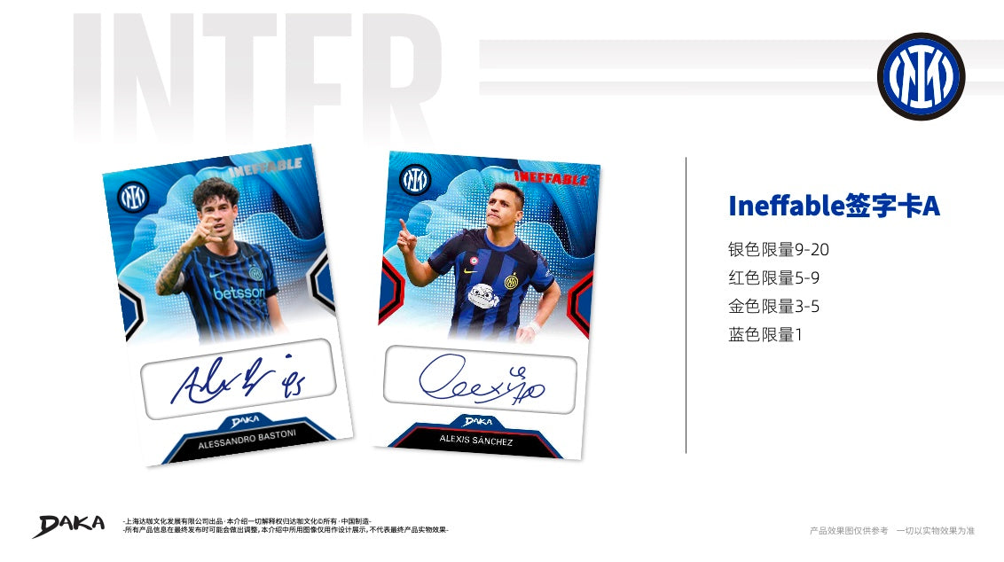 Daka Inter One & Two 2026 Display Card Box Sealed