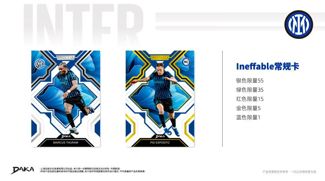Daka Inter One & Two 2026 Display Card Box Sealed