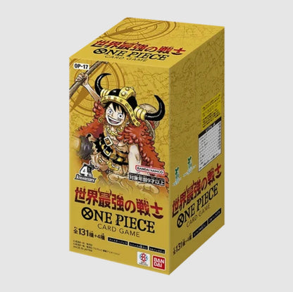 OnePiece The World's Strongest Warriors OPC-17 Bandai Display Card Box Sealed Chinese