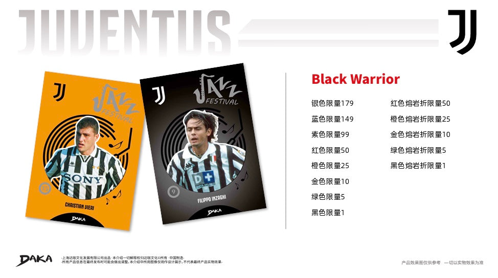 Daka Juventus Top Audience 2026 Display Card Box Sealed