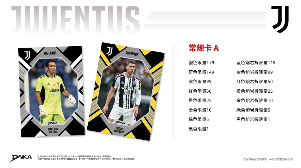 Daka Juventus Top Audience 2026 Display Card Box Sealed
