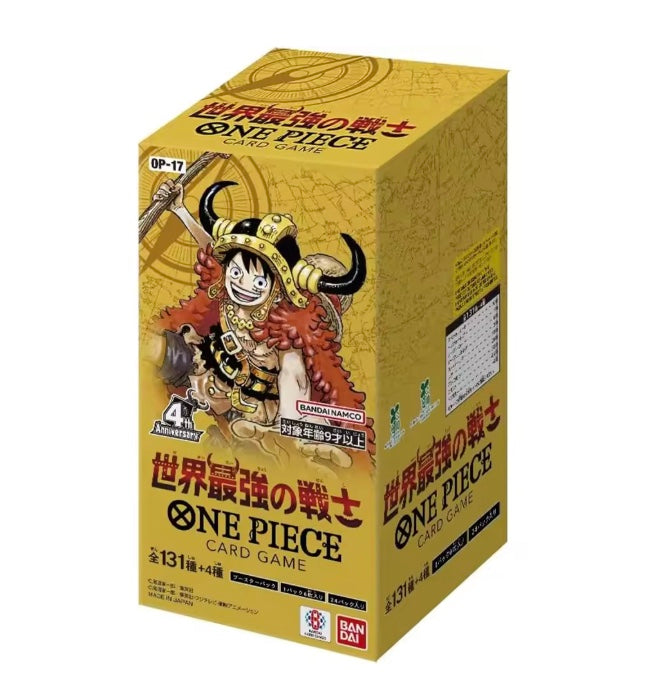 Case Break OnePiece The World's Strongest Warriors OPC-17 Bandai Simplified Chinese