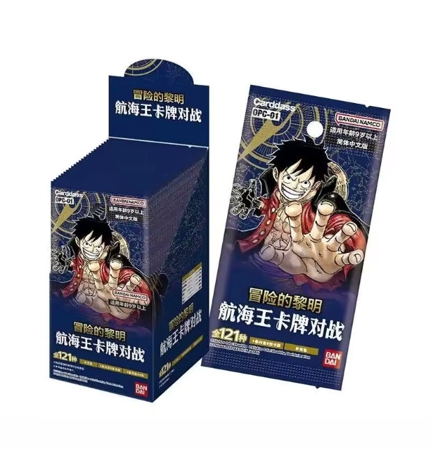 Box Break OnePiece Romance Dawn OPC-01 Bandai Simplified Chinese