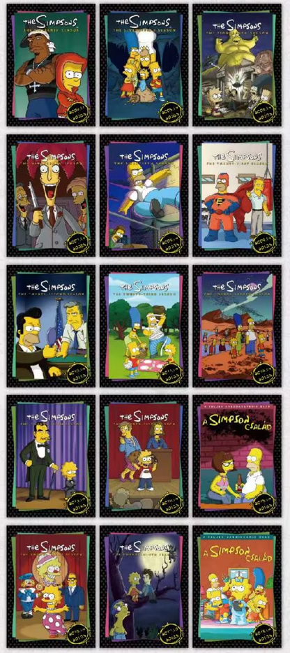 The Simpson Display Card Box Sealed