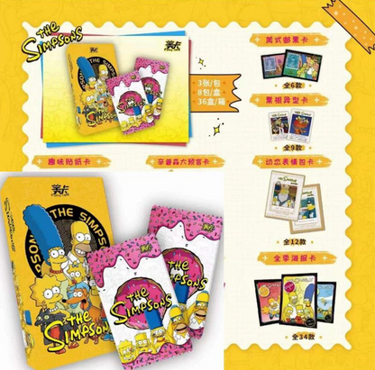 The Simpson Display Card Box Sealed