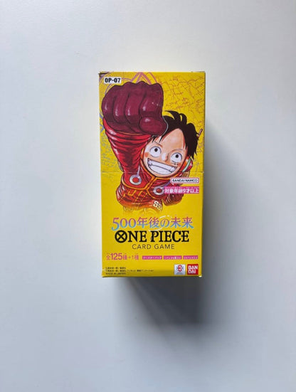 OnePiece 500 Years into the Future OP-07 JAP Booster Box Bandai Display Card Box Sealed Japanese