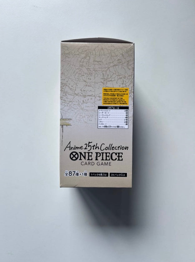 OnePiece Anime 25th Collection EB-02 JAP Booster Box Bandai Display Card Box Sealed Japanese