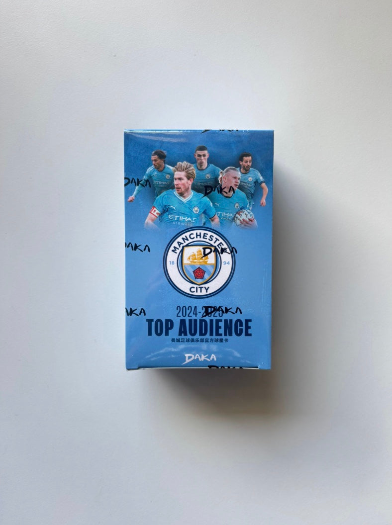 Daka Manchester City Top Audience 2025 Display Card Box Sealed