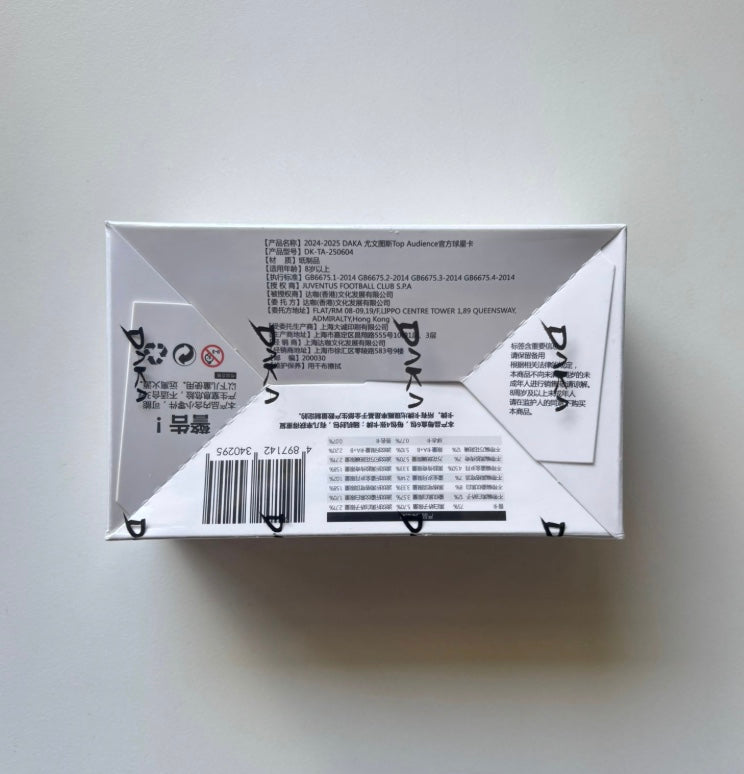 Daka Juventus Top Audience 2025 Display Card Box Sealed