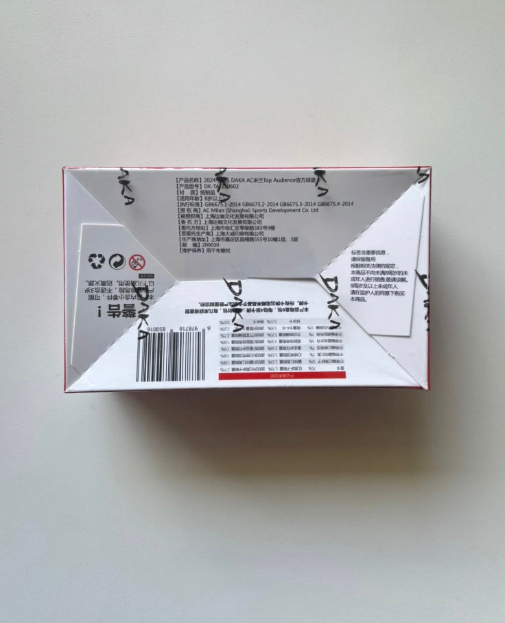 Daka AC Milan Top Audience 2025 Display Card Box Sealed