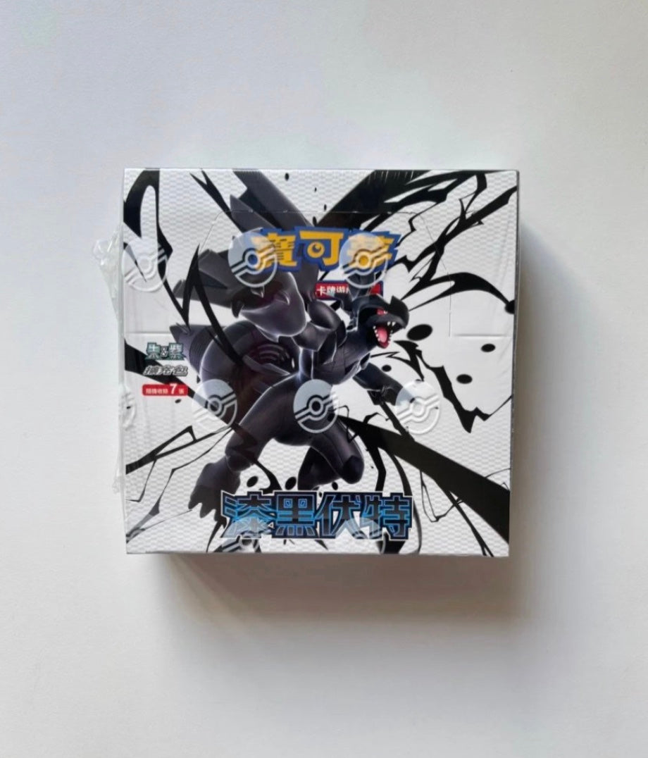 Pokemon Black Bolt SV11BF Traditional Chinese Display Card Box Sealed