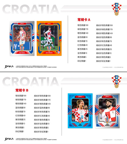 Daka Croatia Top Audience 2026 Display Card Box Sealed