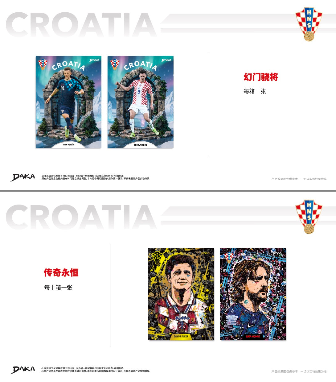 Daka Croatia Top Audience 2026 Display Card Box Sealed