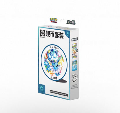 Pokemon CSV9.5 Terastal Gathering Coin Set Gift Box Simplified Chinese Display Card Box Sealed