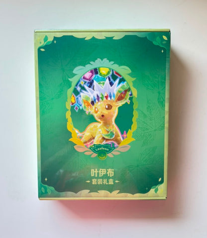 Pokemon CSV9.5 Terastal Gathering Leafeon Gift Box Simplified Chinese Display Card Box Sealed
