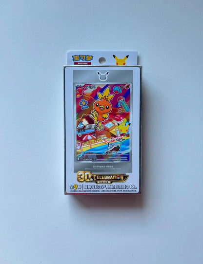 Pokemon 30th Celebration Original Partner Vol.3 Gift Box Simplified Chinese Display Card Box Sealed