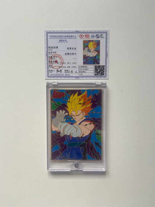 Dragon Ball Super Hero 22 Vegetto SS2 LCP Gold Card COA