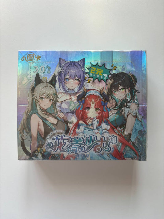 Goddess Story Flowers Girl 2 Display Card Box Sealed